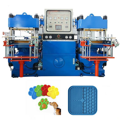 качество  200t hf series mold vulcanizing hydraulic hot press machine for making silicone dog lick mats moulds завод